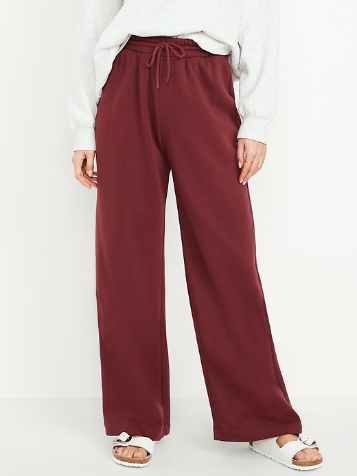 Image number 1 showing, Extra High-Waisted SoComfy Wide-Leg Sweatpants