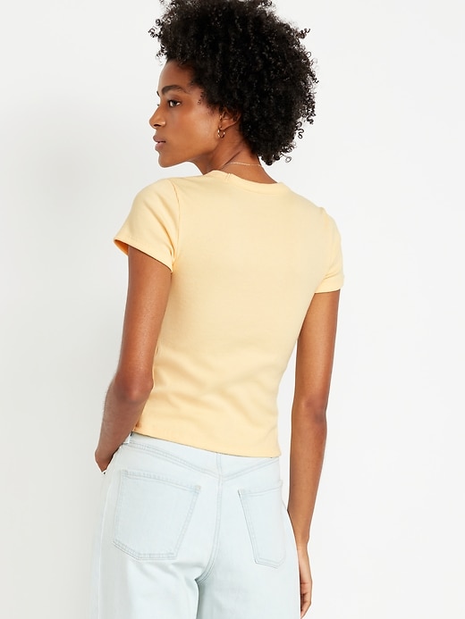 Image number 2 showing, Snug Crop T-Shirt