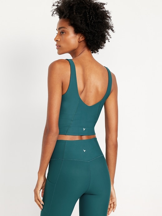 Image number 2 showing, Light Support PowerSoft Longline Sports Bra