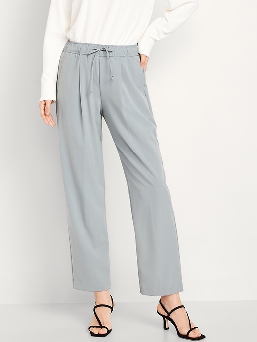 Image number 2 showing, High-Waisted Billie Straight Trouser