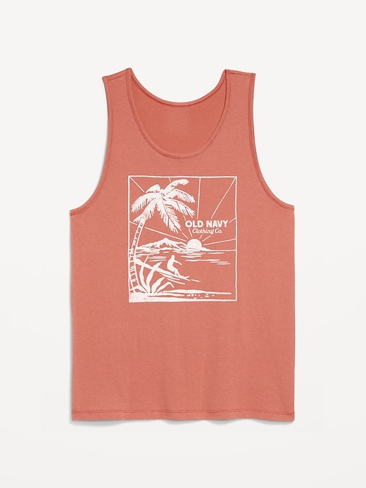 View large product image 1 of 1. Logo Graphic Tank Top