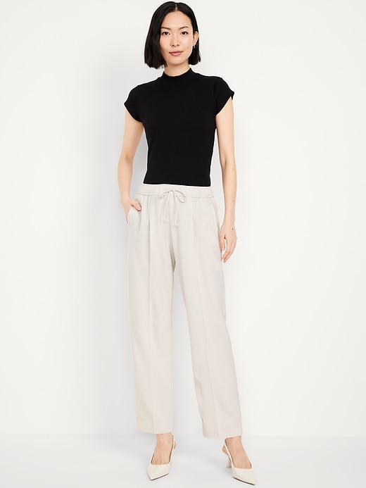 Image number 1 showing, High-Waisted Billie Straight Trouser