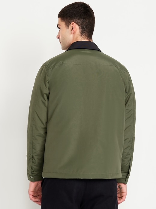 Image number 7 showing, Water-Resistant Nylon Barn Coat