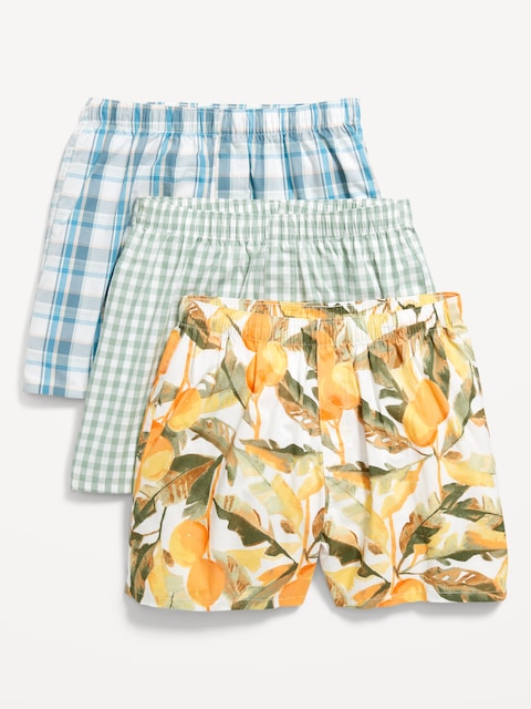 3-Pack Soft-Washed Boxer Shorts -- 3.75-inch inseam