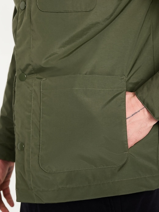 Image number 5 showing, Water-Resistant Nylon Barn Coat