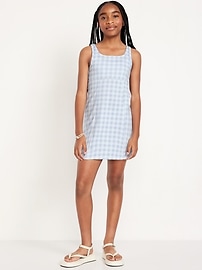 Image number 1 showing, Printed Sleeveless Swing Dress for Girls