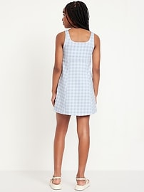 Image number 2 showing, Printed Sleeveless Swing Dress for Girls