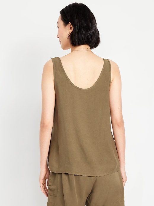 Image number 2 showing, Scoop-Neck Shell Tank Top