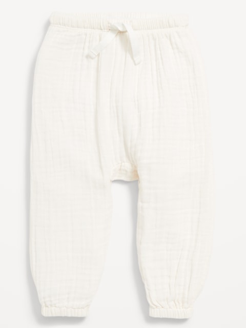 Double-Weave Jogger Pants for Baby