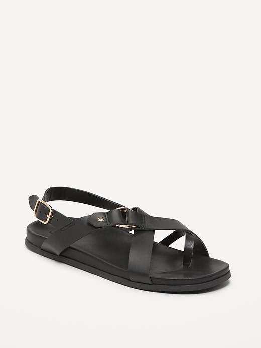 Image number 1 showing, Strappy O-Ring Sandals