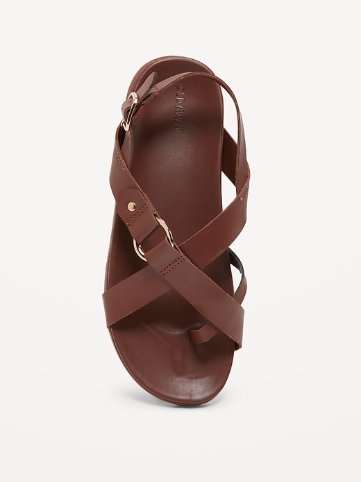 Image number 7 showing, Strappy O-Ring Sandals