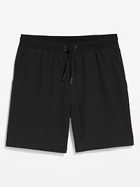 View large product image 3 of 3. Lined Hybrid Swim Shorts -- 7-inch inseam