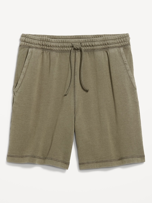 Image number 3 showing, Garment-Dyed French Terry Shorts -- 6-inch inseam