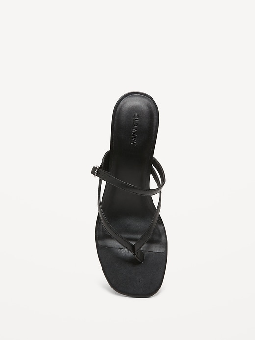 Image number 2 showing, Kitten Heel Thong Sandals