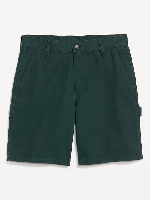 Image number 3 showing, Loose Twill Carpenter Shorts -- 9-inch inseam