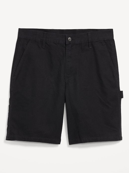 Image number 3 showing, Loose Twill Carpenter Shorts -- 9-inch inseam