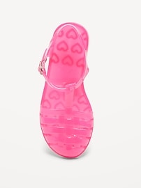 L'image numéro 2 présente Sandales gélifiées de style pêcheur pour fille