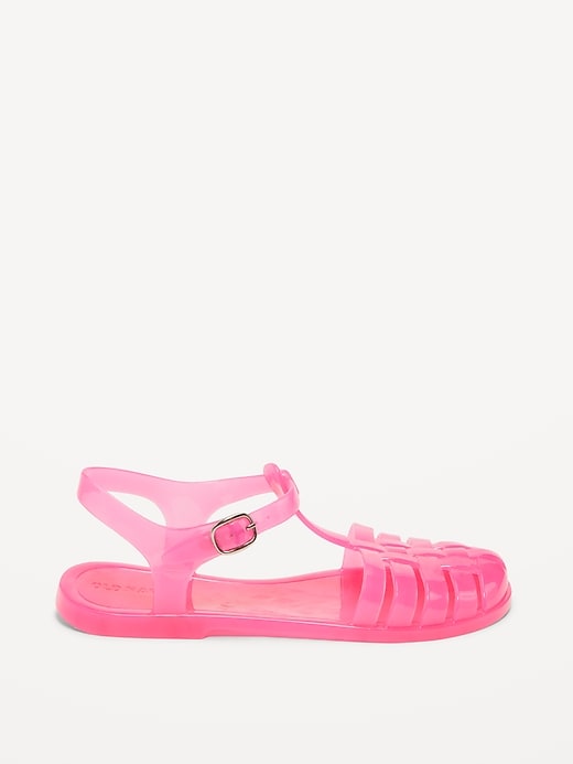 L'image numéro 3 présente Sandales gélifiées de style pêcheur pour fille