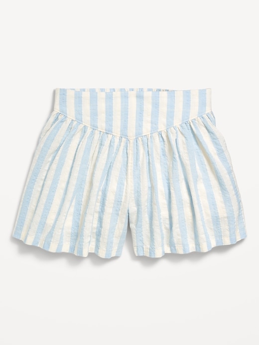 Image number 4 showing, Printed Swing Culotte Shorts for Girls