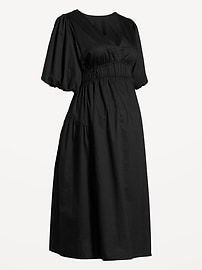 Image number 2 showing, Maternity Waist-Defined Midi Dress