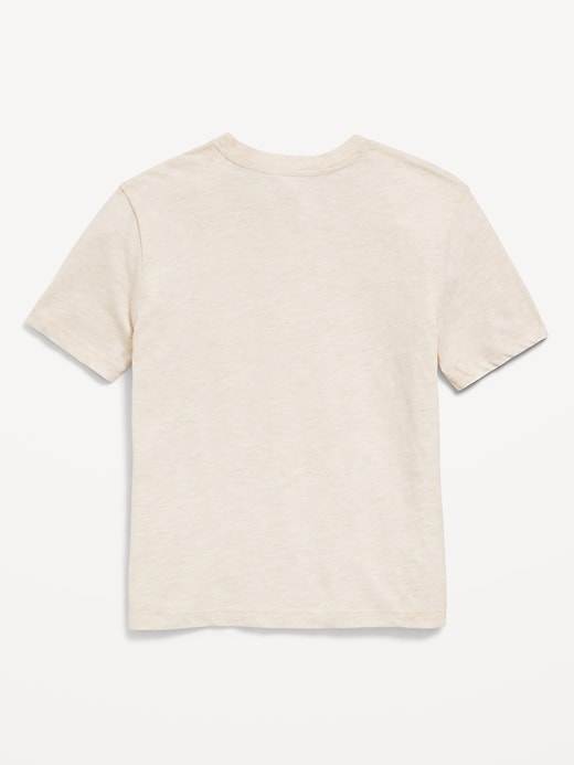 Image number 3 showing, Short-Sleeve Henley T-Shirt for Boys