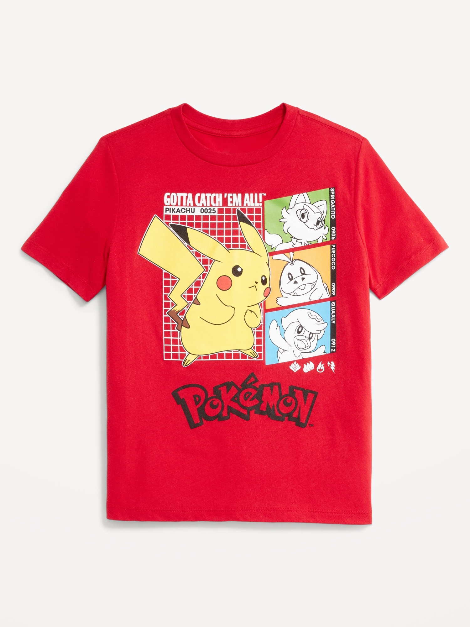T-shirt à imprimé Pokémon™ unisexe pour Enfant