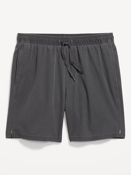 Image number 3 showing, Solid Swim Trunks -- 7-inch inseam