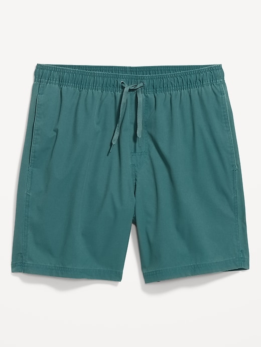 Image number 3 showing, Garment-Dyed Swim Trunks -- 7-inch inseam