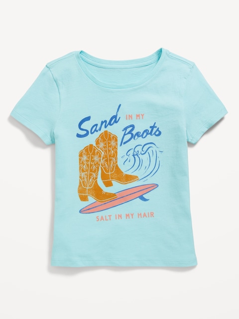 Short-Sleeve Graphic T-Shirt for Girls