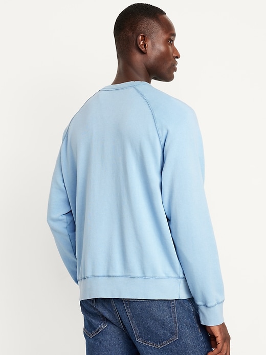 Image number 2 showing, Garment-Dyed Crew-Neck Sweatshirt