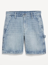 View large product image 3 of 3. Loose Jean Carpenter Shorts -- 9-inch inseam