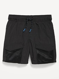 Image number 1 showing, Cargo Swim Trunks for Toddler Boys