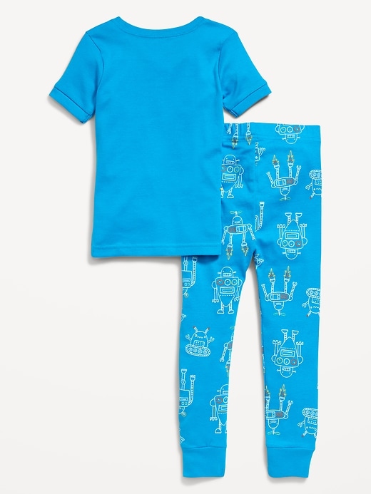 View large product image 2 of 2. Snug-Fit Graphic Pajama Set for Toddler & Baby