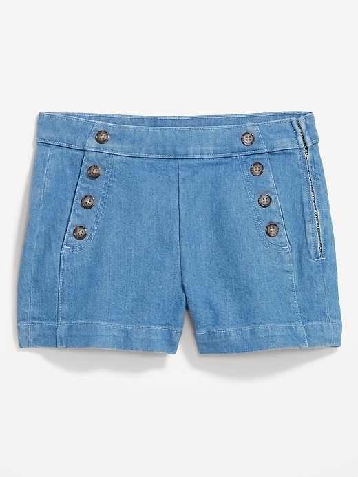 Image number 4 showing, High-Waisted Mariner Shorts -- 3-inch inseam