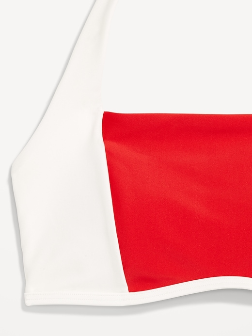 L'image numéro 9 présente Haut de baignade bain de soleil mat