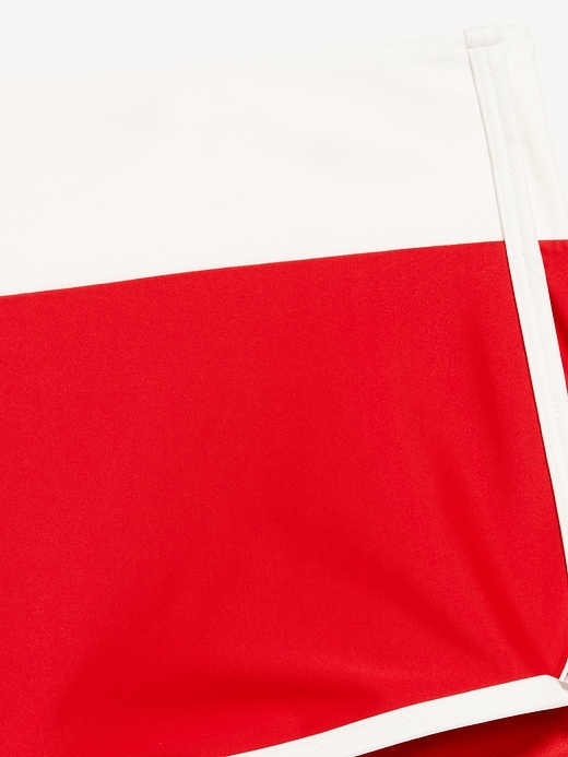 Image number 9 showing, High-Waisted Matte Swim Shorts