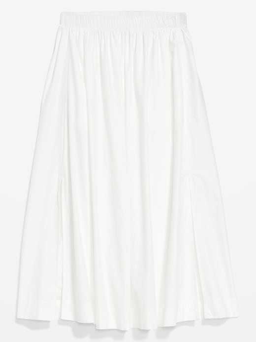 Image number 4 showing, High-Waisted A-Line Midi Skirt