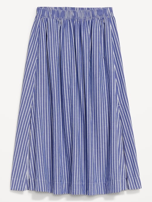 Image number 4 showing, High-Waisted A-Line Midi Skirt