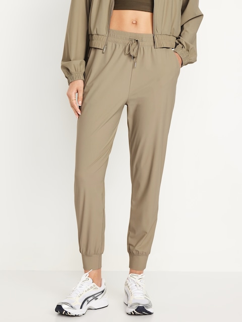 Pantalon de jogging Tech élégant à taille haute