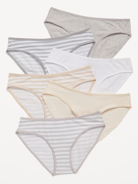 Culotte bikini pour fille (paquet de 6)