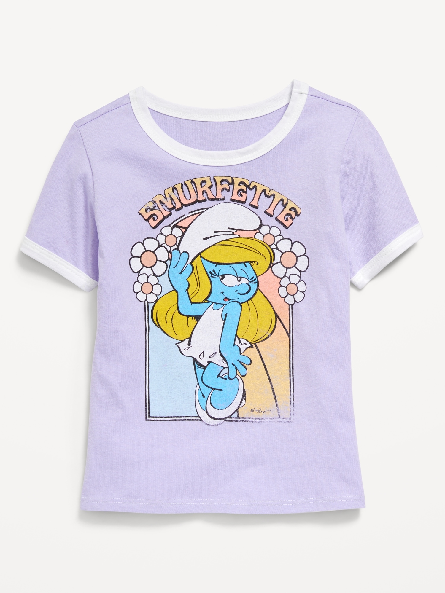 The Smurfs™ Ringer Graphic T-Shirt for Girls