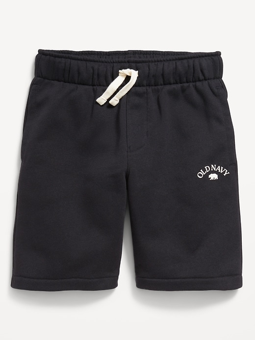 View large product image 1 of 4. Below Knee Fleece Jogger Shorts for Boys