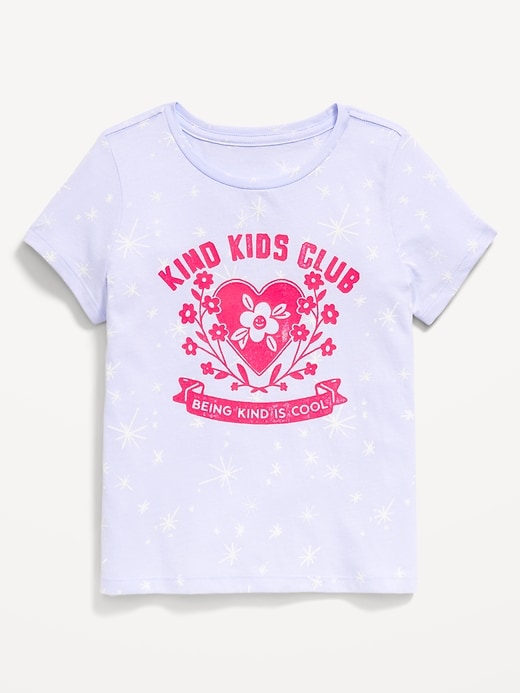 View large product image 1 of 3. Short-Sleeve Graphic T-Shirt for Girls