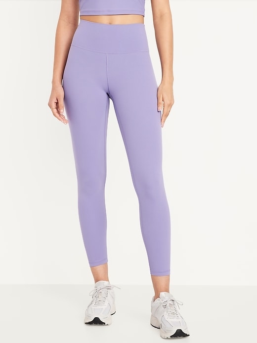 Image number 1 showing, High-Waisted StudioSmooth 7/8 Leggings