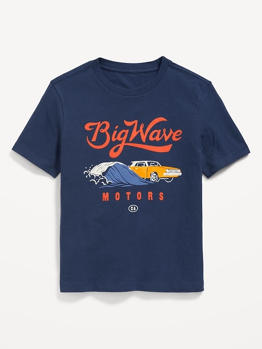 View large product image 1 of 3. Short-Sleeve Graphic T-Shirt for Boys