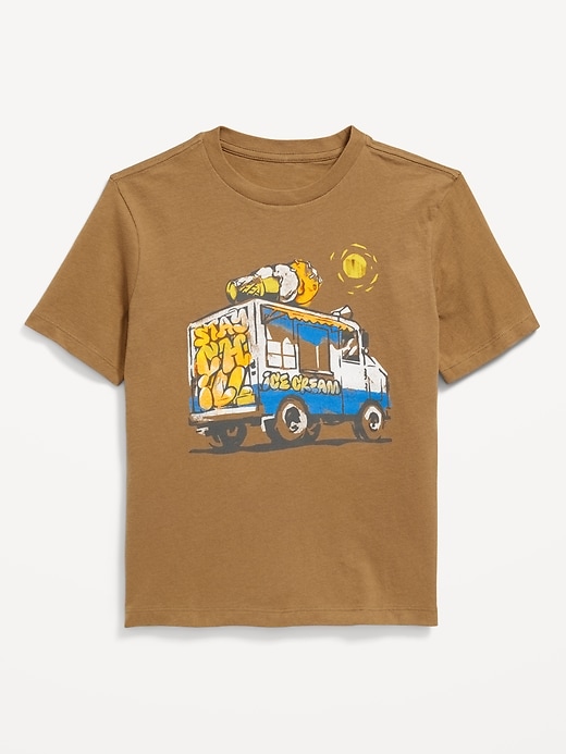 View large product image 1 of 2. Short-Sleeve Graphic T-Shirt for Boys