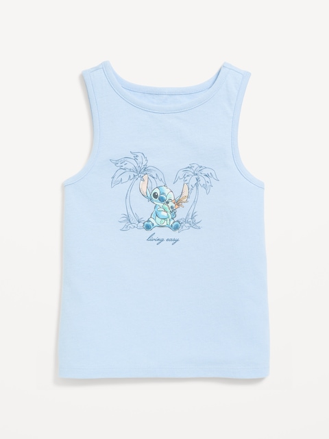 Disney© Lilo & Stitch Fitted Graphic Tank Top for Girls
