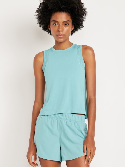 Fluid Seamless Loose Tank Top