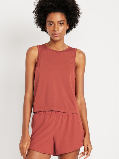 Fluid Seamless Loose Tank Top