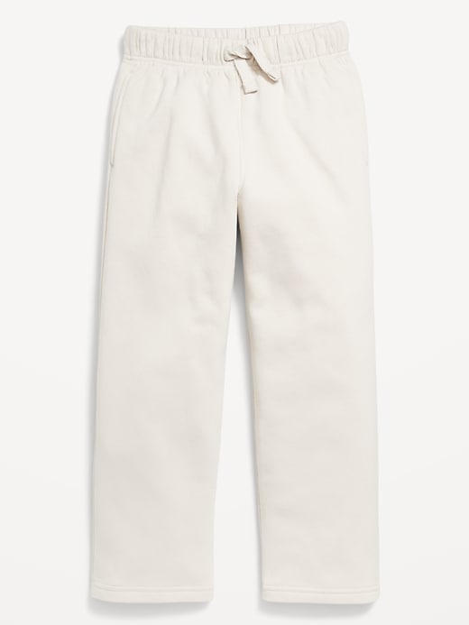 Voir une image plus grande du produit 1 de 4. Pantalon droit en coton ouaté pour Garçon